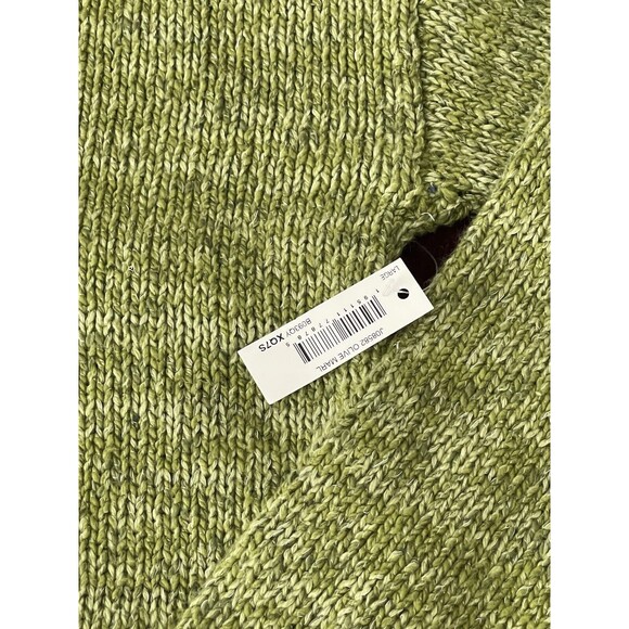 Goodthreads Women's Marled Long Sleeve Crewneck Sweater, Olive Marl Size Large - Picture 4 of 16